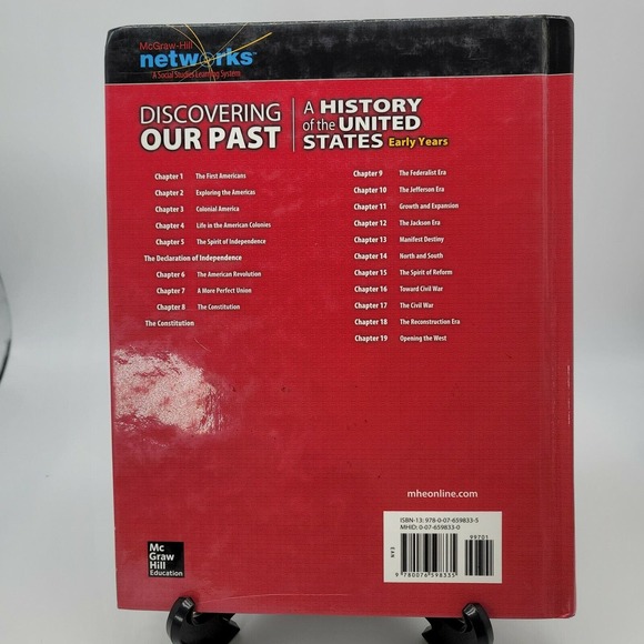 Discovering Our Past A History of the United States Early Years Tennessee Ed - Picture 2 of 5